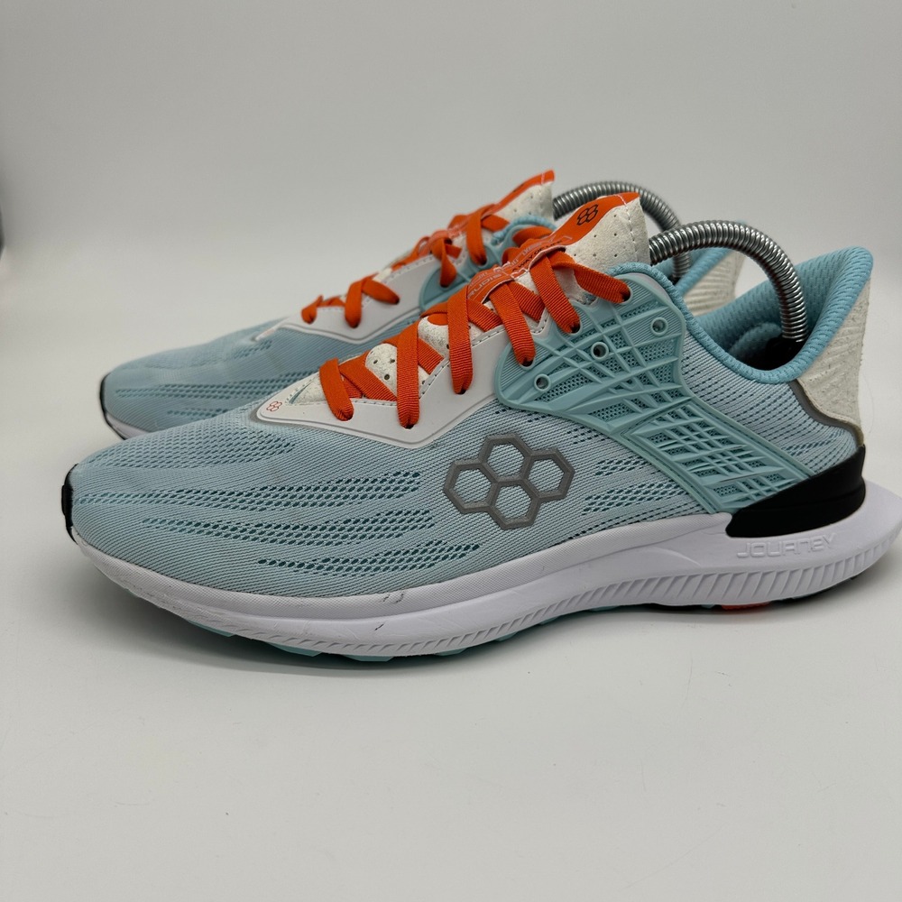 Rudis Journey Shoes Training Sneaker Unisex Men 10 Women 11.5 Blue Knit Lace Up‎